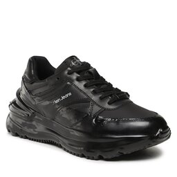Calvin Klein Jeans Сникърси Calvin Klein Jeans Chunky Run Low Laceup Dip Wn YW0YW01049 Black/Dip Dyed Black BEH