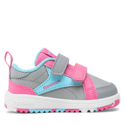 

Снікерcи Reebok Weebok Claps Low Infants GZ0877 Pugry4/Dgtblu/Trupnk, Кольоровий