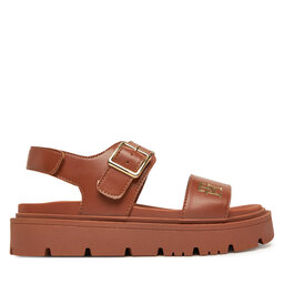 Tommy Hilfiger Sandály Tommy Hilfiger T3A2-33785-0326 S Hnědá