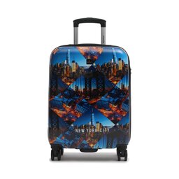 Saxoline Liten hård resväska Saxoline Trolley Assorted 1418H0.49.10 New York City