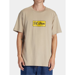 DC Shoes DC Shoes Majica Happy Hour Tees ADYZT05293 Bež Regular Fit