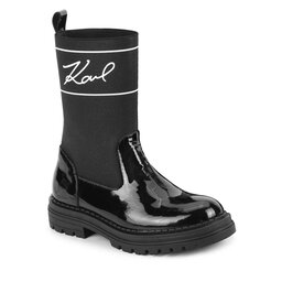 Karl Lagerfeld Kids Μπότες Karl Lagerfeld Kids Z19114 S Black 09B