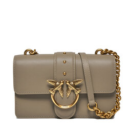 PINKO Handtasche Pinko Love One Mini Cl AI 23-24 PLTT 100059 A0F1 Grau