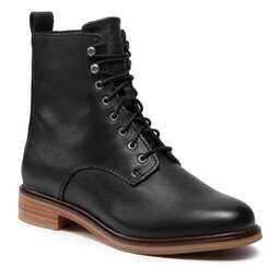 Clarks Stövletter Clarks Clarkdale Lace 261558314 Black Leather