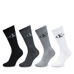 Calvin Klein Σετ ψηλές κάλτσες γυναικείες 4 τεμαχίων Calvin Klein 701229454 Έγχρωμο
