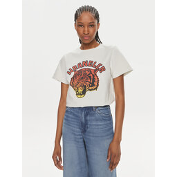 Wrangler Wrangler Camiseta 112350282 Blanco Regular Fit
