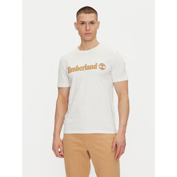 Timberland Timberland T-Shirt TB0A5UPQ Εκρού Regular Fit