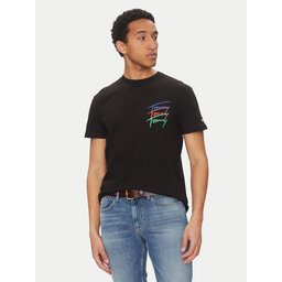 Tommy Jeans Tommy Jeans T-Shirt Twisted Signature DM0DM20771 Μαύρο Regular Fit