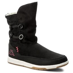 Kappa Csizma Kappa Cream T 260513T Black/Pink 1122