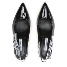 

Босоніжки KARL LAGERFELD KL30908 Black Patent Lthr, Чорний