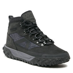 Timberland Tenisice Timberland Gs Motion 6 Mid F/L Wp TB0A5XRG0151 Black Nubuck