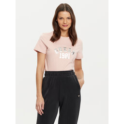 Guess Guess Футболка V5RI06 I3Z14 Рожевий Regular Fit