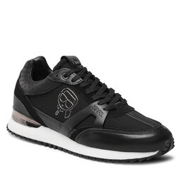 KARL LAGERFELD Sneakersy KARL LAGERFELD KL52931 Black Lthr
