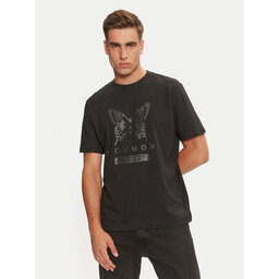 Richmond X Richmond X Marškinėliai Garon UMA24067TS Juoda Regular Fit