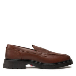 Tommy Hilfiger Loaferice Tommy Hilfiger Comfort Lwt Lth Loafer FM0FM05089 Smeđa