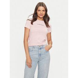 Guess Jeans Guess Jeans Camiseta W4YI01 J1314 Rosa Slim Fit