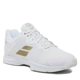 Babolat Chaussures Babolat Sfx3 All Court Wimbledon 30S22550 White/Gold