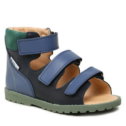 Mrugała Sandale Mrugała Porto 1399-67 Granat/Jeans