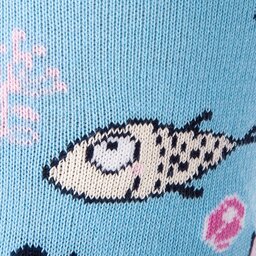 

Високі шкарпетки unisex Cup of Sox Głodne Mruki F Голубий