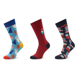 

Набір з 3 пар низьких шкарпеток unisex Happy Socks XDTG08-0200 Кольоровий