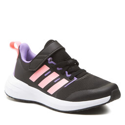 adidas Boty adidas Fortarun 2.0 Cloudfoam Sport Running Elastic Lace Top Strap Shoes HR0289 Černá