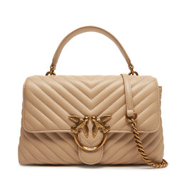 PINKO Torebka PINKO Love Lady Puff Classic Cl PE 25 PLTT 100043 A0GK Beżowy