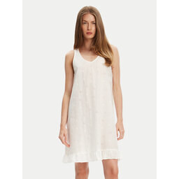United Colors Of Benetton United Colors Of Benetton Нічна сорочка 4SHX3C008 Écru Regular Fit