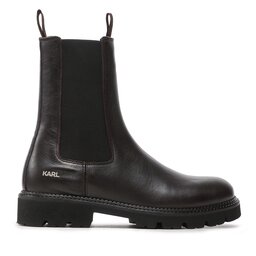 

Челсі KARL LAGERFELD KL11880 Dark Brown Lthr, Коричневий
