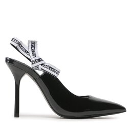 

Босоніжки KARL LAGERFELD KL30908 Black Patent Lthr, Чорний