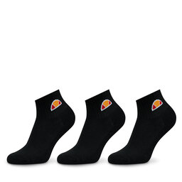 Ellesse Σετ 3 ζευγάρια ψηλές κάλτσες γυναικείες Ellesse Tallo SBMA2302 Black 011