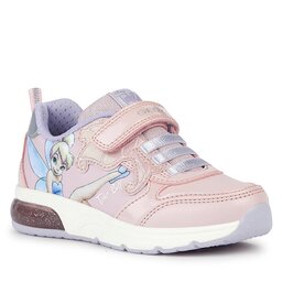 Geox Sneakersy Geox J Spaceclub Girl J368VC 0ANAJ C8842 S Pink/Lilac