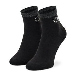 Calvin Klein Augstas sieviešu zeķes Calvin Klein 701218782 Black 001