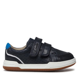 

Снікерcи Clarks Fawn Solo T 261589886 Navy Leather, Cиній
