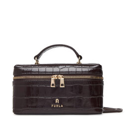 Furla Handtasche Furla Camelia Micro WE00625 BX4255 2460S Dunkelbraun