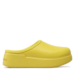 

Шльопанці Calvin Klein Rain Clog HW0HW01266 Citrus Glow LAF, Жовтий