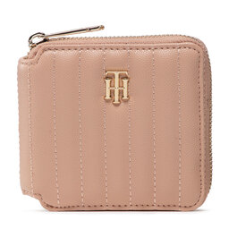 Tommy Hilfiger Kleine Damen Geldbörse Tommy Hilfiger Timeless Med Wallet Quilted AW0AW13644 ABR