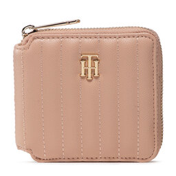 Tommy Hilfiger Portofel Mic de Damă Tommy Hilfiger Timeless Med Wallet Quilted AW0AW13644 ABR