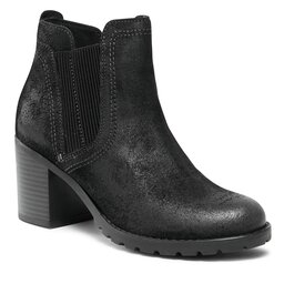 Clarks Stiefeletten Clarks Leda Up 261749624 Black Suede