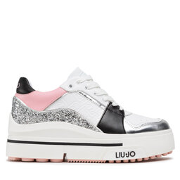 

Снікерcи Liu Jo Hero 15 BA2209 PX106 Silver/Pink S10S1, Білий