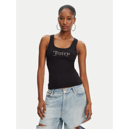 Juicy Couture Juicy Couture Top Racer JCWLV125305 Schwarz Slim Fit