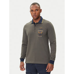 Aeronautica Militare Aeronautica Militare Polo 252PO1896UP00173 Gris Regular Fit