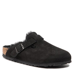 Birkenstock Hausschuhe Birkenstock Boston Vl/Shearling 0259883 Schwarz