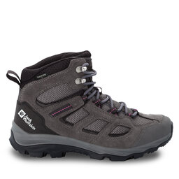 Jack Wolfskin Trekingová obuv Jack Wolfskin Vojo 3 Texapore Mid W 4042472 Šedá