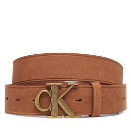 Calvin Klein Gürtel Calvin Klein Ck Buckle Suede 35Mm Fixed LV04D7126G Braun
