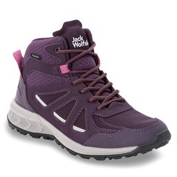 Jack Wolfskin Bakancs Jack Wolfskin Woodland 2 Texapore Mid W 4051331 Purple/Phantom