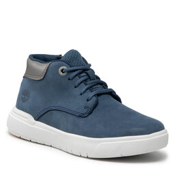 Timberland Šnurovacia obuv Timberland Seneca Bay Chukka TB0A5N4C2881 Dark Blue Nubuck