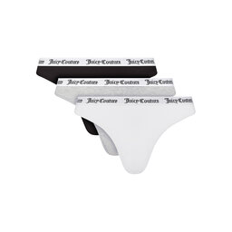 Juicy Couture Juicy Couture 3 db tanga Diana JCLTH224571 Színes