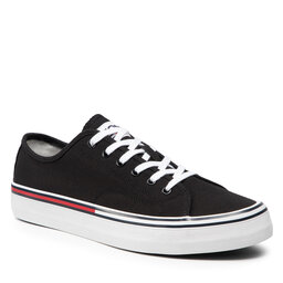 Tommy Jeans Tenisenes Tommy Jeans Essential Low Cut EM0EM00962 Black BDS