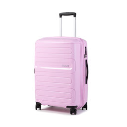 American Tourister Μεγάλη Σκληρή Βαλίτσα American Tourister Sunside 107527-8862-1CNU Pink Gelato
