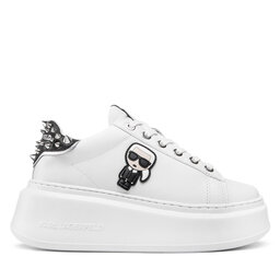 

Снікерcи KARL LAGERFELD KL63529 White Lthr w/Black, Білий